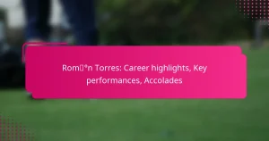 Román Torres: Career highlights, Key performances, Accolades